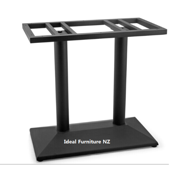Double column table base