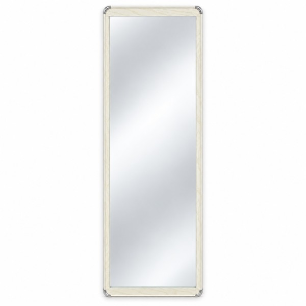 120cm Full-Length Mirror – Ivory White Aluminium Alloy Frame