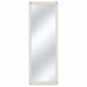 120cm Full-Length Mirror – Ivory White Aluminium Alloy Frame