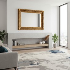 Versailles Large Gold frame mirror  160 x 130 cm 