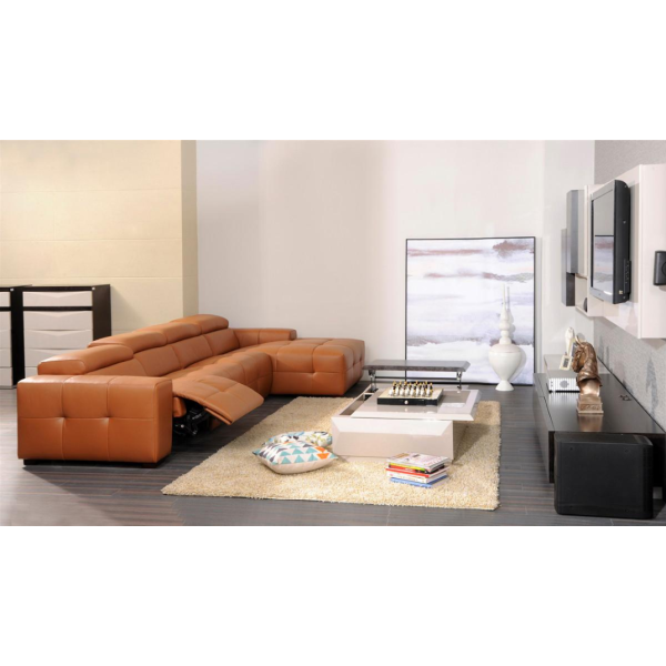 Quality L-shaped Italian leather sofa Quality L-shaped Italian leather sofa