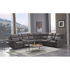 Recliner  corner Suite-Grey