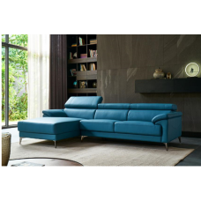 Free-time new style leather L shape sofa 
