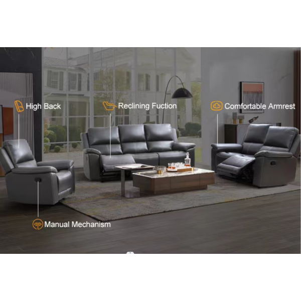 Alamo 1+2+3 Seater Recliner Lounge Suite