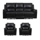 Alamo Genuine Leather Recliner Suite 3+1+1