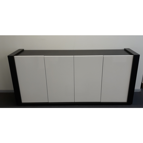 Storage cabinet -Black & white 
