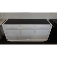 Quality glass top  sideboard cabinet 