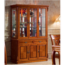 Magnificent Wood Display Cabinet
