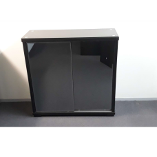 Sliding doors cabinet -black 