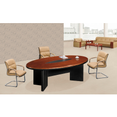 Oval meeting table