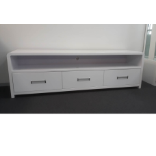 1800mm Wide TV cabinet -for TVs up to 75"-White 