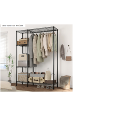 1200mm Garment Rack With Shelf
