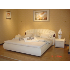 Leisure style Queen size Leather bed 