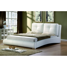 Queen size leather bed 