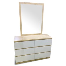 Arco dressing table with mirror