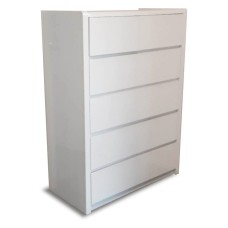 White chest of drawers 