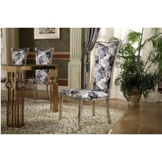  New fabric high back chairs x 6