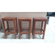 Wooden bar stool package