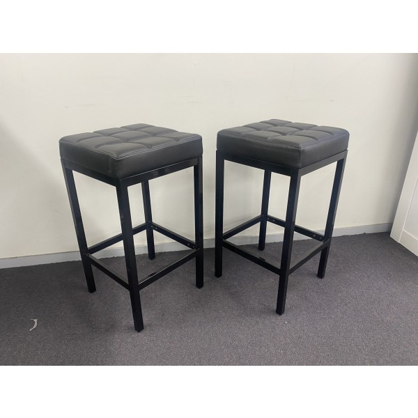 Black bar stool 