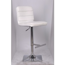 White bar stool 