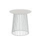 Pavilion round side table-White 