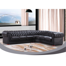 Corner chesterfield sofa set 