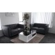 2+3 Chesterfield leather sofa 