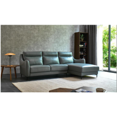 New L shape leather sofa 