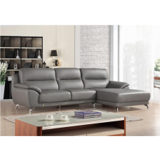 New style leisure  L shape leather sofa