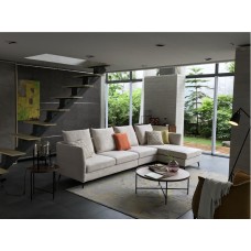 L-shaped fabric Lounge suites